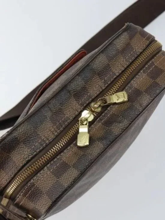 LOUIS VUITTON Damier Ebene Olaf PM Shoulder Bag N41442 LV Auth ka1987 - Picture 6 of 15